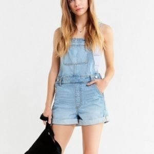 Light Wash Denim Overalls